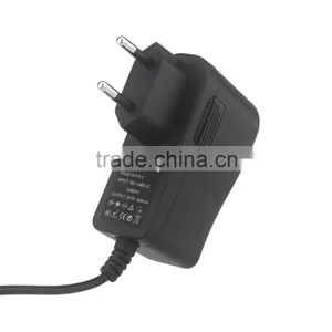 Power Adapter Input 100-240V Output 9V 600mA for Most Electric Guitar Effect Pedals EU Plug Black thumbnail-1