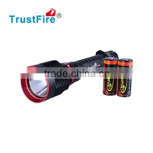 TrustFire the Newest Led Diving Torch, IPX8 Waterproof DF010 Diving Flashlight, Underwater 50 Meters With 26650 or 32650 Battery thumbnail-6