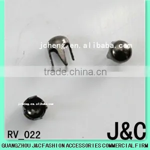 Round Acrylic Stone Stud thumbnail-1