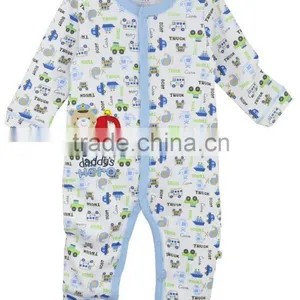 Baby's Romper Red Bus Print 100% Cotton,Sporty Baby Rompers Kids Jumper Jumpsuit,Kanye West Onesie Baby Creeper Romper thumbnail-6