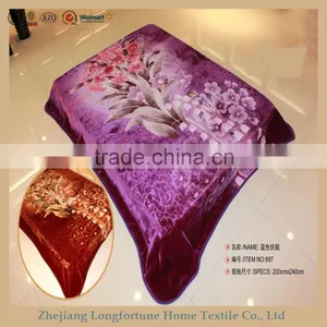Manufactory Walmart China Home Textile Wholesale Vellux Blanket thumbnail-1