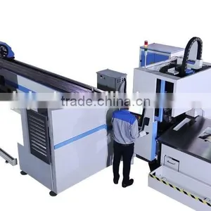 Automatic Loading and Unloading Metal Tube Cnc Fiber Laser Cutting Machine thumbnail-1