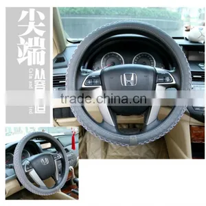 Ice Silk to Sets of Car Steering Wheel Cover Boutique Interior Protective Sleeve thumbnail-4