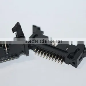 Shrouded Header Big Latch 2.54mm V/T Black 6~64pin thumbnail-6