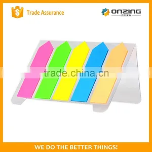 Onzing Good Quality Arrow&strip-type Shaped Sticky Notes With Pet thumbnail-1