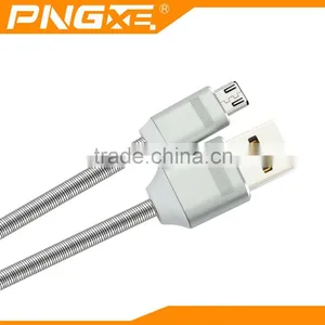 PNGXE 2016 Excellent Quality Exquisite Nylon Braided and Allumunum Alloy Cable for Iphone and for Samsung thumbnail-3