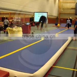 Drop Stitch Fabric Inflatable Tumble Gymnastics Mat , Double Wall Fabric Inflatable Air Track Mat For Gymnastics thumbnail-2