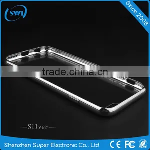 Plating Electroplating Clear Crystal TPU Soft Phone Case Cover for i Phone 6 6G Case thumbnail-5
