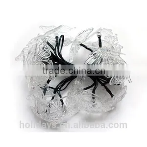 Butterfly Shaped Solar Powered Solar String Light for Chrismas Decorative thumbnail-2