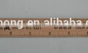 Wood 30cm Straight Ruler,wood Ruler,wooden Ruler thumbnail-1