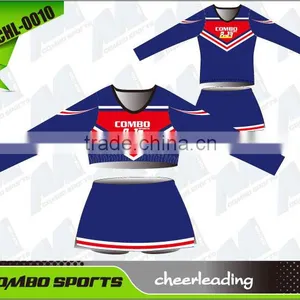 High School Wholesale Cheap Cheerleader Uniforms,hot Cheerleading Uniforms thumbnail-1