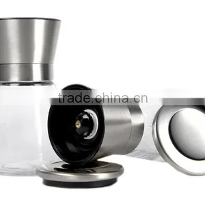 2 Pieces Brushed Stainless Steel And Pepper Grinder Set ,Salt Grinder ,Salt Pepper Grinder thumbnail-4