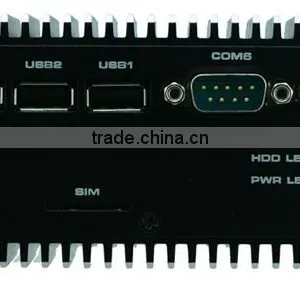 Embedded Industrial Mini PC Atom N2600 Dual Core Barebone Computer DC Power thumbnail-1