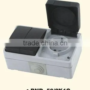 Waterproof Switch & Socket thumbnail-1