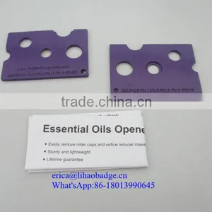 Essential Oil Roller Ball And Bottle Opener- 2 Metal Key Tools thumbnail-1