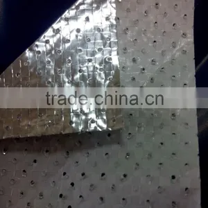 Perforation Metalized Aluminum Woven Fabric thumbnail-3
