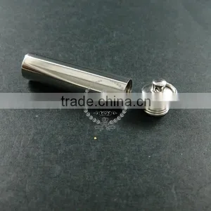 10x45mm 316L Stainless Steel Perfume Tube Box Screw Top Wish Vial Pendant Charm DIY Jewelry Supplies 1820248 thumbnail-2