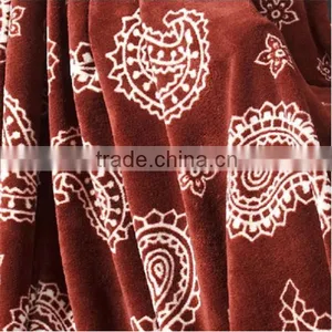Bright Color Printed Flannel Blanket From Blanket Factory China thumbnail-3