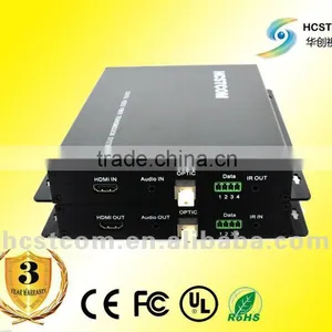 1080P HDMI Transmisor / Receptor Fibra Optica/ Optico Video+ Stereo Audio+data thumbnail-1