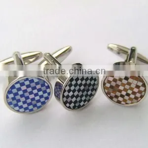 Round Metal Cufflinks thumbnail-1