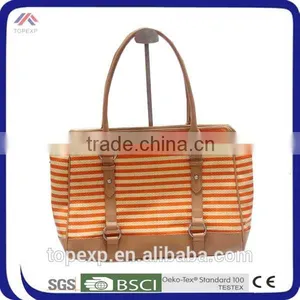 Wholesale Straw Bags Decorate Tote Bag thumbnail-3