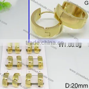 Wholesale Fashion Powell Gold Plated Stud Earring thumbnail-5