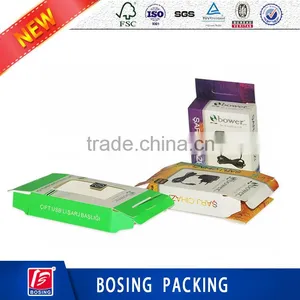 Multicolor Printing for Charger Packing Box With Clear Window thumbnail-3