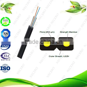 FTTH Indoor Cable With 1 Core G657A1 FRP thumbnail-1