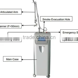 Professional 40W RF Tube Micro Fractional CO2 Laser Medical CE Certification thumbnail-3