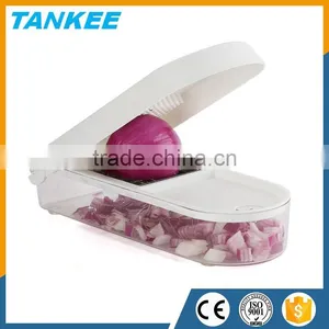 Kitchen Helper Hand Operated Food Processor Manual Vegetable Chopper thumbnail-1