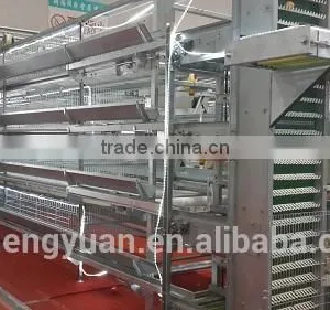 H- Type 3 Tiers Hot -drip Galvanized Layer Chicken Battery Cage thumbnail-1