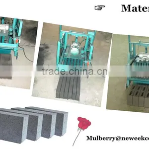 Neweek Environmental Unfired Brick Manual Cement Block Moulding Machine thumbnail-2