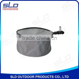 Fishing Accessories Oxford Fabric Ground Bait Bowl With Slid and Holder for Seat Stool thumbnail-1