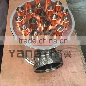 Alcohol Spirits Processing Types and New Condition Home Copper Alcohol Distiller Column thumbnail-1