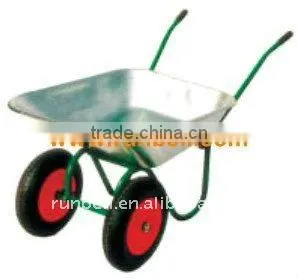 Two Wheel Metal Wheel Barrow/ Trolley thumbnail-1