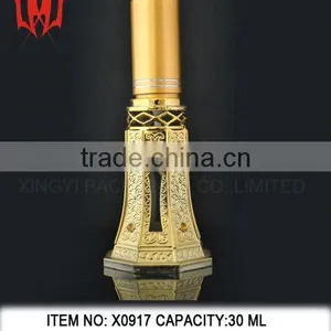 Empty Special Gold Color Arabia Perfume/Essential Oil Bottles thumbnail-1