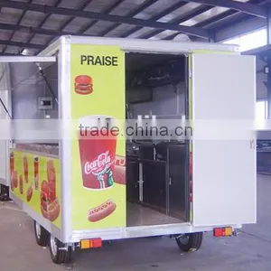 Dining Box Van Truck Trailer/Mobile Dining Trailers/Dining Car Trailer/semi-trailer/ thumbnail-1