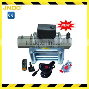 SUV 12V 24V 12000lbs Recovery Electric Winch 5 Ton thumbnail-1