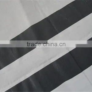 Reinforced Black Band Refugee Tarpaulin, Great Volume Relif Tent Tarpaulin, Tent Covering LDPE Tarpaulin thumbnail-2