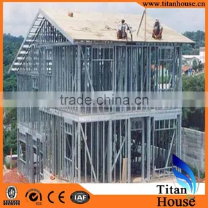 Cold-Formed Steel Prefabricated House of Light Gauge Steel Structure thumbnail-6