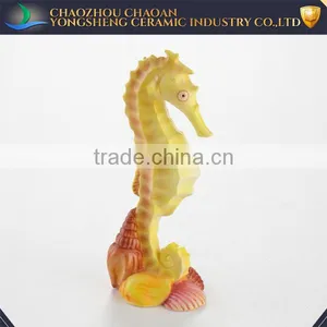 Cute Ceramic Sea Horse Decoration for Home thumbnail-1