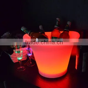 Led Ice Wine Bucket for Beer With Led Light thumbnail-1