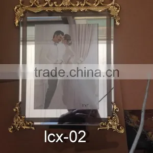 Classisc Glass Photo Frame for Wedding thumbnail-1