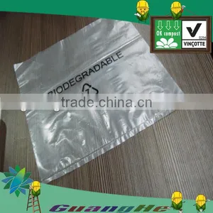 Compostable PLA Open Bags/ Environmental Friendly Food Grade Non-toxic PLA Packing Bags thumbnail-1