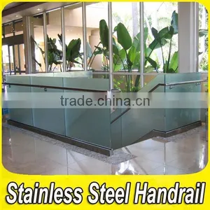 Fabrication Project Stainless Steel Frameless Glass Balcony Deck Railing thumbnail-2