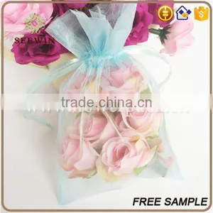 Customized Drawstring Nylon Orgazna Bag Organza Pouch thumbnail-3