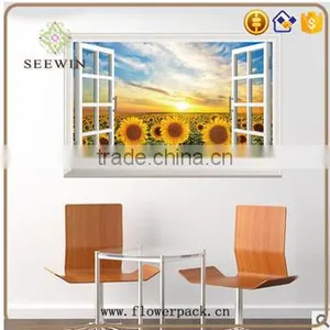 Home Decoration Decorative Sunflower 3d Wall Sticker thumbnail-3