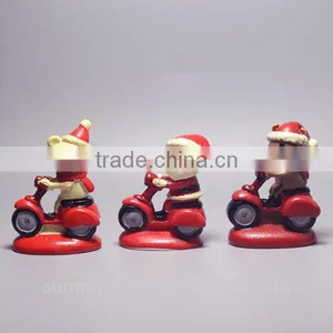 2016 American Christmas Home Crafts Decorations Resin Mini Figurine thumbnail-1