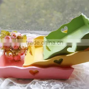 Lovely and Beautiful Home Decorative, Practical Wooden Fruit Tray Wood Storage Tray thumbnail-1