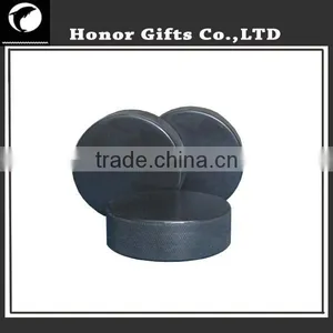 Rubber Custom Logo Printing Ice Hockey Puck thumbnail-4